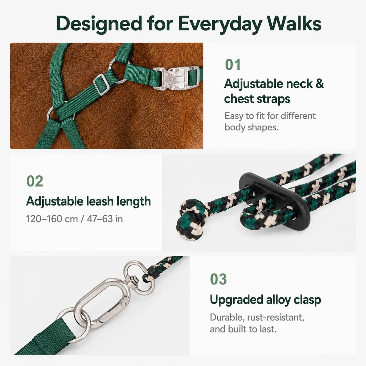 Escape-Proof Cat Harness & Leash Set feature 5